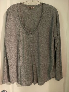 Victoria's Secret Gray Speckled Crewneck Top